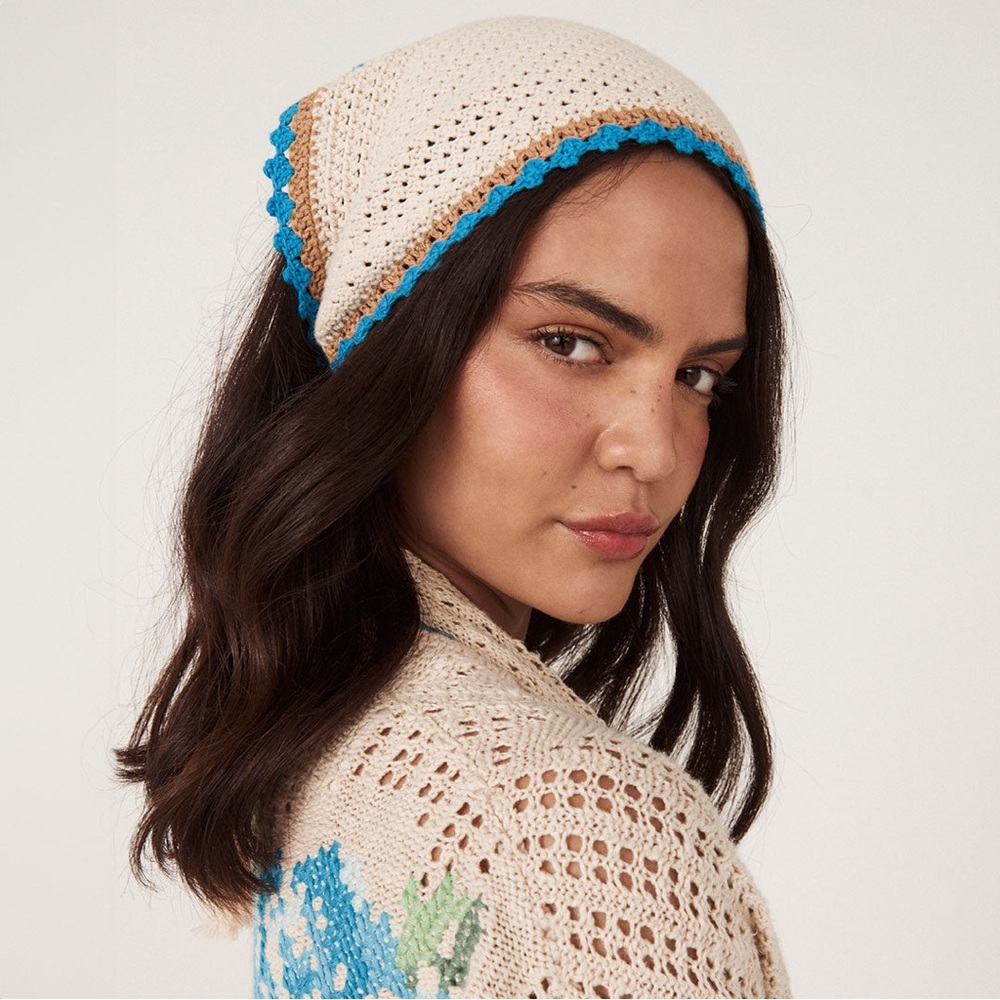 SPELL Crochet Headscarf NEW WITH TAGS